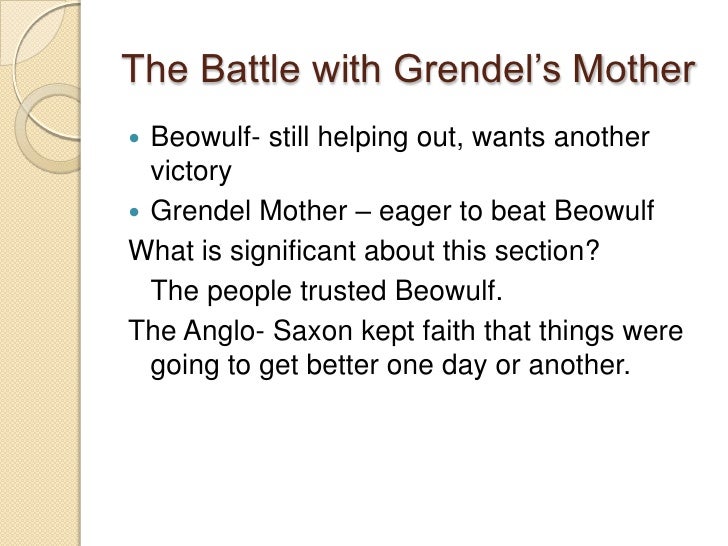 Grendel's mother summary